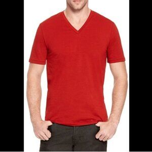 Hugo Boss Men's Size L T Shirt Red Short Sleeve Basic Classic Top Casual Sporty
